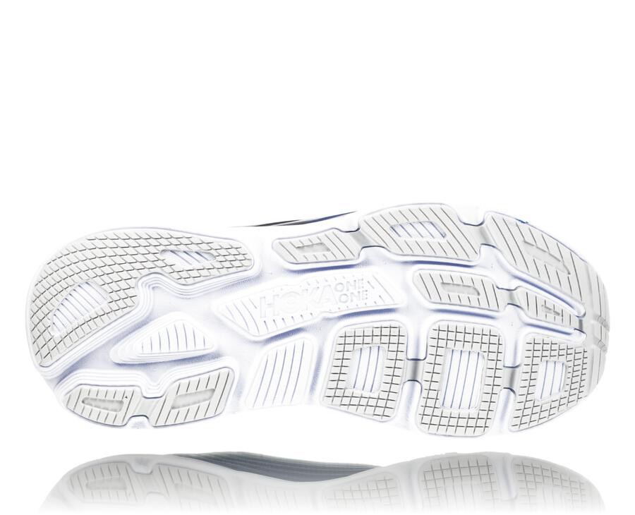 Hoka One One Tenisky Panske Modre/Biele - Bondi 6 - 34568-AWKB